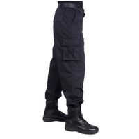 Unisex Outdoor Training Simple Style Solid Color Full Length Cargo Pants main image 5