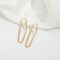 1 Pair Basic Modern Style Classic Style Heart Shape Enamel Copper Hoop Earrings Drop Earrings main image 4