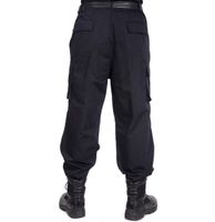 Unisex Outdoor Training Simple Style Solid Color Full Length Cargo Pants sku image 2