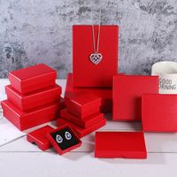 1 Piece Fashion Solid Color Paper Jewelry Boxes sku image 4