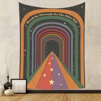 Bohemian Rainbow Lines Tapestry Home Background Decoration Wholesale Nihaojewelry sku image 8