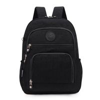 Waterproof 18 Inch Solid Color Holiday Daily School Backpack sku image 10