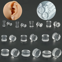 1 Pair Ear Cartilage Rings & Studs Simple Style Geometric Arylic Auricle main image 3