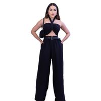 Holiday Daily Women's Streetwear Solid Color Polyester Pants Sets Pants Sets main image 3