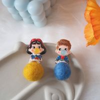 1 Pair Cartoon Style Cute Cartoon Character Resin Drop Earrings main image 3