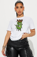 Women's T-shirt Short Sleeve T-Shirts Casual Elegant Cartoon Dollar main image 2