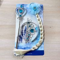 Princess Heart Shape Alloy Plating Rhinestones Crown 1 Set sku image 6