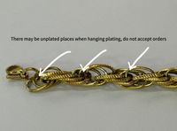 304 Stainless Steel 18K Gold Plated Basic Simple Style Solid Color Bracelets main image 2