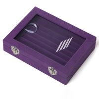 Fashion Solid Color Flannel Jewelry Boxes sku image 4
