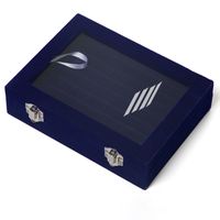 Fashion Solid Color Flannel Jewelry Boxes sku image 6