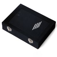 Fashion Solid Color Flannel Jewelry Boxes sku image 9
