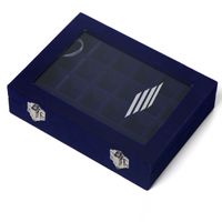 Fashion Solid Color Flannel Jewelry Boxes sku image 14