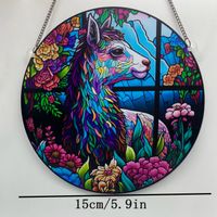 Cute Artistic Alpaca Arylic Indoor Daily Party Hanging Ornaments Decorative Props main image 6