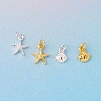 1 Piece Sterling Silver Star Shell Pendant main image 1