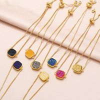 Copper 18K Gold Plated Simple Style Plating Geometric Bracelets main image 10