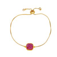 Copper 18K Gold Plated Simple Style Plating Geometric Bracelets sku image 8