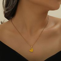 Wholesale Jewelry Elegant MAMA Romantic Letter Heart Shape Butterfly Alloy Rhinestones Enamel Inlay Pendant Necklace sku image 1