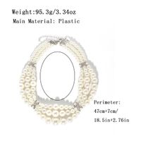 Wholesale Jewelry Elegant Glam Round Imitation Pearl Beaded Necklace main image 3