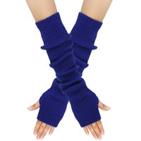 Women's Fashion Solid Color Polyacrylonitrile Fiber Gloves 1 Pair sku image 8