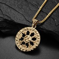 Hip-Hop Retro Insect 304 Stainless Steel Plating 18K Gold Plated Men's Pendant Necklace main image 3