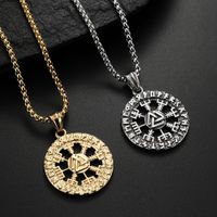 Hip-Hop Retro Insect 304 Stainless Steel Plating 18K Gold Plated Men's Pendant Necklace main image 1