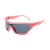 Simple Style Solid Color Ac Special-shaped Mirror Frameless Women's Sunglasses sku image 6
