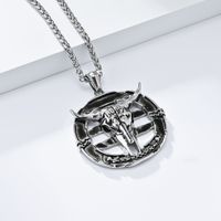 Hip-Hop Retro Insect 304 Stainless Steel Plating 18K Gold Plated Men's Pendant Necklace main image 4