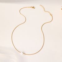Simple Style Solid Color Round Alloy Plating Glass 18K Gold Plated Silver Plated Women's main image 6