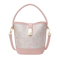 Women's Medium Pu Leather Solid Color Vintage Style Classic Style Sewing Thread Zipper Crossbody Bag sku image 3