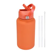 Casual Solid Color Stainless Steel Water Bottles sku image 19