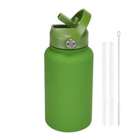 Casual Solid Color Stainless Steel Water Bottles sku image 23