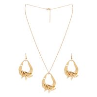 Elegant Simple Style Butterfly Iron Gold Plated Women's Jewelry Set sku image 1