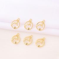 Modern Style Simple Style Classic Style Oval Flower 18K Gold Plated Copper Wholesale Jewelry Accessories main image 6
