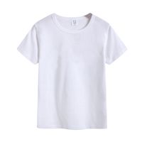 Simple Style Solid Color Cotton T-shirts & Shirts main image 2