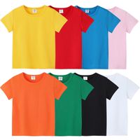 Einfacher Stil Einfarbig Baumwolle T-Shirts & Hemden main image 1