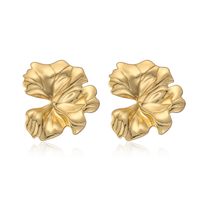 1 Pair Elegant Streetwear Bow Knot Plating Copper Ear Studs main image 8