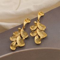 1 Pair Elegant Streetwear Bow Knot Plating Copper Ear Studs main image 6