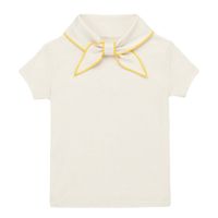 Cute Simple Style Solid Color Cotton T-shirts & Blouses main image 2