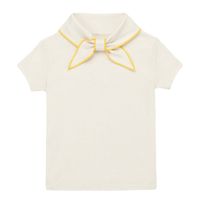 Mignon Style Simple Couleur Unie Coton T-shirts & Blouses main image 2