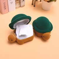 Cute Animal Flannel Jewelry Boxes main image 4