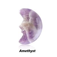 Simple Style Moon Gem Amethyst Ornaments Artificial Decorations sku image 9