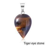 1 Piece 22*16mm Artificial Crystal Agate Water Droplets Pendant sku image 15