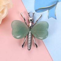 Simple Style Butterfly Amethyst Pendant Artificial Decorations sku image 3