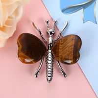 Simple Style Butterfly Amethyst Pendant Artificial Decorations sku image 4