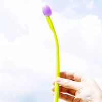 1 Stück Blumen Lernen Täglich PVC Einfacher Stil Gel Stift sku image 3