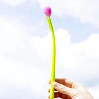 1 Stück Blumen Lernen Täglich PVC Einfacher Stil Gel Stift sku image 2