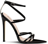 Women's Elegant Basic Solid Color Point Toe High Heel Sandals main image 2