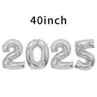 Neujahr Anzahl Aluminiumfolie Gruppe Luftballons 4 Stück sku image 23