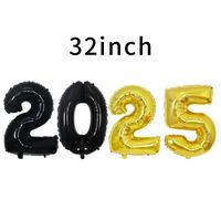New Year Number Aluminum Film Party Balloons 4 Pieces sku image 18