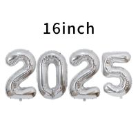 Neujahr Anzahl Aluminiumfolie Gruppe Luftballons 4 Stück sku image 5